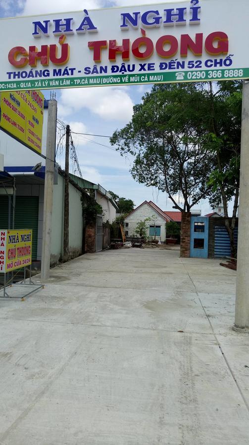 Chu Thoong Motel Cà Mau Kültér fotó
